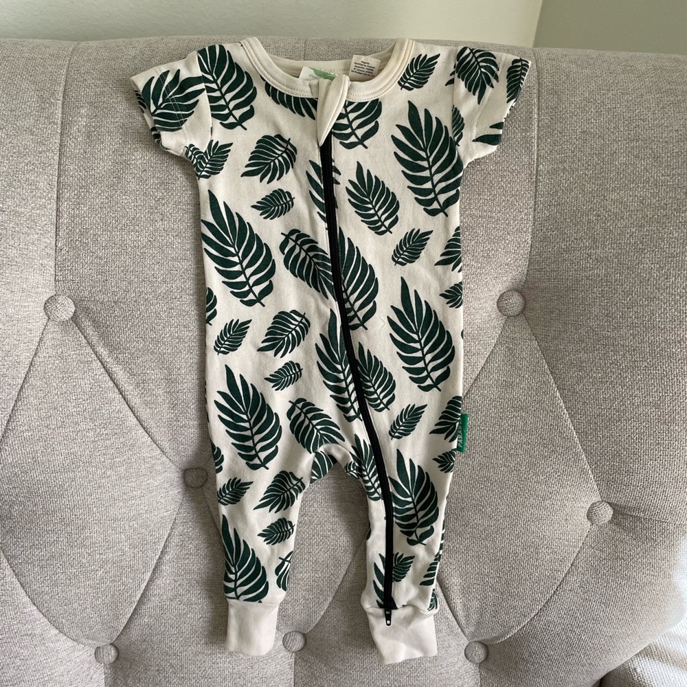 Parade Organics Two-Way Zip Romper